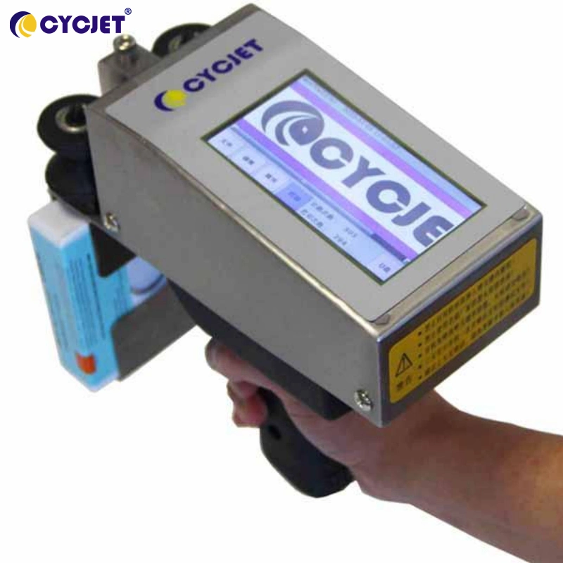 Cycjet Alt360PRO Handheld Inkjet Printer for Metal Material Steel Tube Coated Pipe Printing