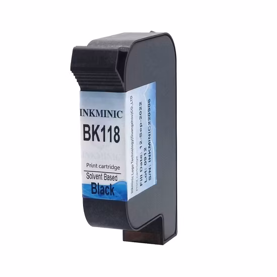 Cartouche d'encre d'imprimante de carte d'identité à jet d'encre sans fil manuelle à faible coût pour imprimante à jet d'encre à encre métallique statique portable et portable Tij Printer Inkjet Code Machine