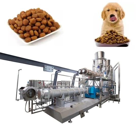 Machine d'extrudeuse flottante et coulante pour animaux de compagnie, pour chiens et chats, transformation des aliments pour poissons