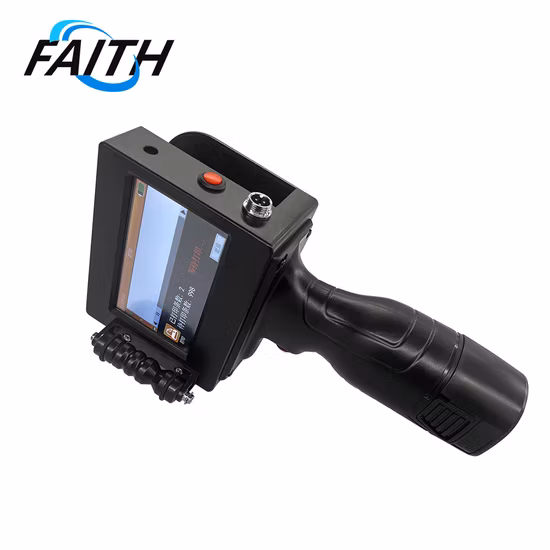 Imprimante à jet d'encre portative intelligente de numéro de lot de compte de Code de Date d'expiration de Tij de 12.7mm