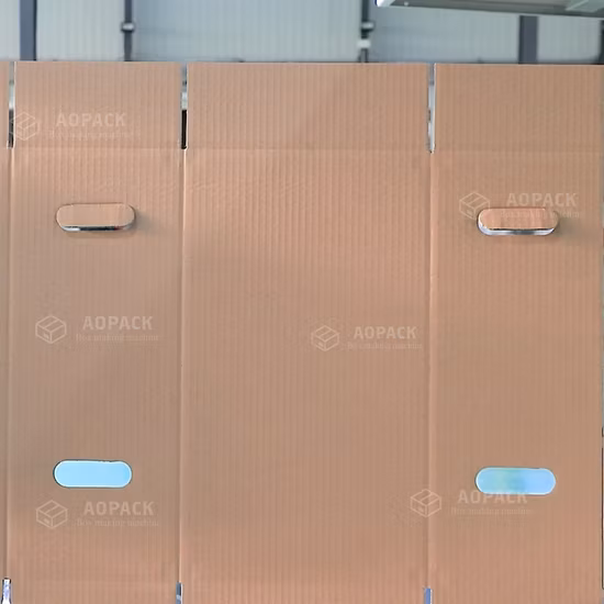 Aopack refendant le rainurage imprimant le prix automatique de machine de fabrication de cartons de carton à court terme